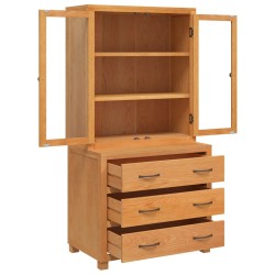 Ensemble de meubles de rangement 2 pc Marron 80 x 50 x 160 cm 622349622349
