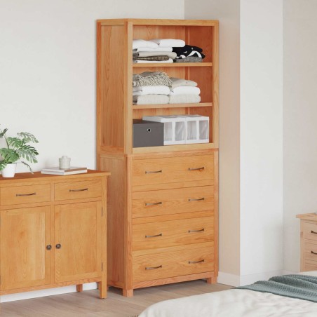 Ensemble de meubles de rangement 2 pc Naturel 80 x 35 x 185 cm 622350622350