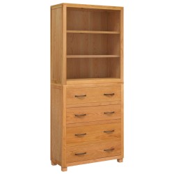 Ensemble de meubles de rangement 2 pc Naturel 80 x 35 x 185 cm 622350622350