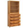 Ensemble de meubles de rangement 2 pc Naturel 80 x 35 x 185 cm 622350622350