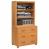Ensemble de meubles de rangement 2 pc Marron 80 x 50 x 160 cm 622353622353