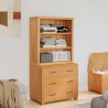 Ensemble de meubles de rangement 2 pc Marron 80 x 50 x 160 cm 622353622353