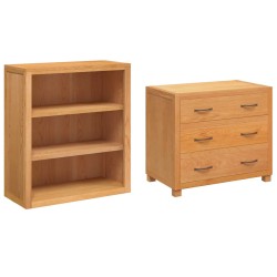 Ensemble de meubles de rangement 2 pc Marron 80 x 50 x 160 cm 622353622353