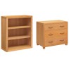 Ensemble de meubles de rangement 2 pc Marron 80 x 50 x 160 cm 622353622353