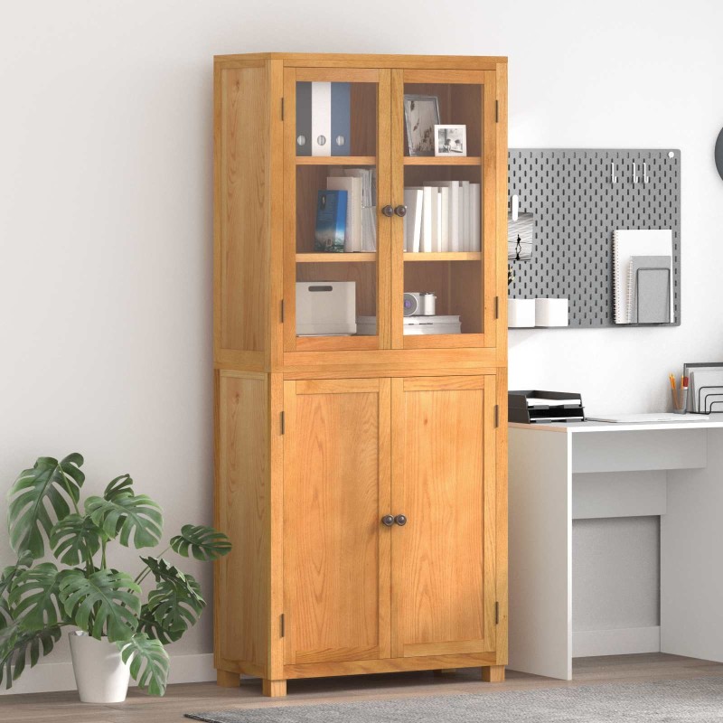 Ensemble de meubles de rangement avec étagère 2 pc Naturel 622361622361