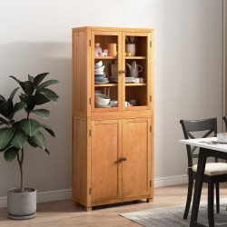 Ensemble de meubles de rangement avec étagère 2 pc Naturel 622361622361