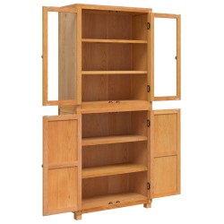 Ensemble de meubles de rangement avec étagère 2 pc Naturel 622361622361