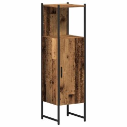 Ensemble de mobilier de salle de bain avec étagère 3 pcs Marron 622366622366