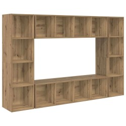 Ensemble meuble TV 4 pcs Marron Bois d'ingénierie 622368622368