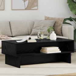 Table basse Chêne noir 100 x 46 x 35 cm Bois d'ingénierie 622373622373