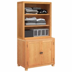 Ensemble de meubles de rangement 2 pc Marron 80 x 50 x 160 cm 622377622377