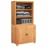 Ensemble de meubles de rangement 2 pc Marron 80 x 50 x 160 cm 622377622377