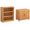 Ensemble de meubles de rangement 2 pc Marron 80 x 50 x 160 cm 622377622377