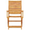 Ensemble bistro pliant 3 pcs Marron Bois d'Acacia Massif 622380622380