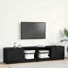 Meuble TV 2 pcs Chêne noir 80 x 35 x 36,5 cm Bois d'ingénierie 622384622384