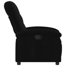 Fauteuil inclinable en tissu noir 622388622388