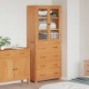Ensemble de meubles de rangement 2 pc Naturel 80 x 35 x 185 cm 622390622390