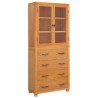 Ensemble de meubles de rangement 2 pc Naturel 80 x 35 x 185 cm 622390622390