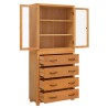 Ensemble de meubles de rangement 2 pc Naturel 80 x 35 x 185 cm 622390622390