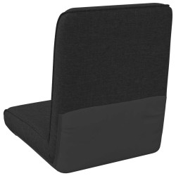 Fauteuil de sol ajustable Noir Tissu 622391622391