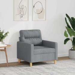 Fauteuil Gris clair 60 cm Tissu 622401622401