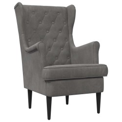 Fauteuil Gris foncé Velours 622402622402