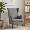 Fauteuil Gris foncé Velours 622402622402