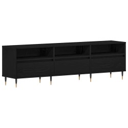 Meuble TV Chêne noir 150 x 30 x 44,5 cm Bois d'ingénierie 622404622404