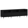 Meuble TV Chêne noir 150 x 30 x 44,5 cm Bois d'ingénierie 622404622404