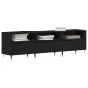 Meuble TV Chêne noir 150 x 30 x 44,5 cm Bois d'ingénierie 622404622404
