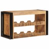 Étagère à vin Marron 80 x 45 x 33 cm Bois de mangue brut solide 622410622410