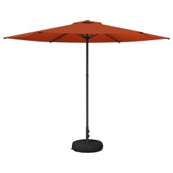 Parasol de jardin avec base 300 x 300 cm Polyester 622417622417