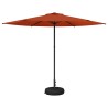 Parasol de jardin avec base 300 x 300 cm Polyester 622417622417