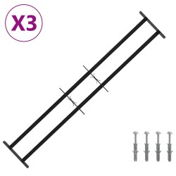 Grille de sécurité pour fenêtres avec 2 barres transversales 622430622430