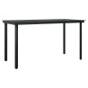 Ensemble de salle à manger pour jardin 5 pcs Gris polyrotin 622432622432