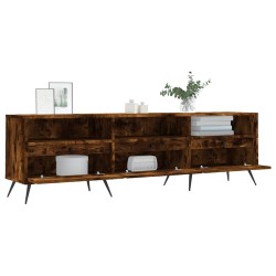 Meuble TV chêne fumé 150x30x44,5 cm bois d'ingénierie 622439622439