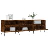 Meuble TV chêne fumé 150x30x44,5 cm bois d'ingénierie 622439622439