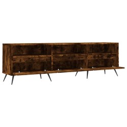 Meuble TV chêne fumé 150x30x44,5 cm bois d'ingénierie 622439622439