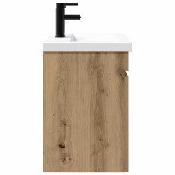 Meuble de salle de bain avec robinet Chêne artisanal 622447622447