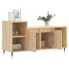 Meuble TV Chêne sonoma 100x35x55 cm Bois d'ingénierie 622451622451