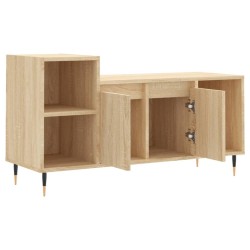 Meuble TV Chêne sonoma 100x35x55 cm Bois d'ingénierie 622451622451