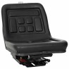 Siège de tracteur avec suspension Noir 39,5 x 52 x 43 cm 622452622452