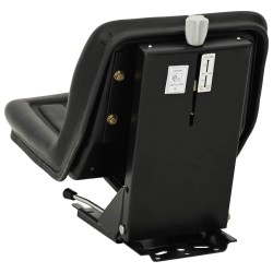 Siège de tracteur avec suspension Noir 39,5 x 52 x 43 cm 622452622452