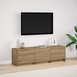 Meuble TV Chêne artisanal Bois d'ingénierie 622453622453