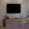 Meuble TV Chêne artisanal Bois d'ingénierie 622453622453