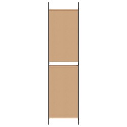 Paravent 5 panneaux Beige 250 x 200 cm Tissu 622457622457