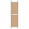 Paravent 5 panneaux Beige 250 x 200 cm Tissu 622457622457