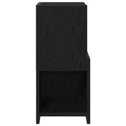 Meuble d'angle Chêne noir 25,5x25x55cm Bois d'ingénierie 622459622459