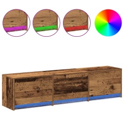 Meuble TV Bois ancien 165 x 34 x 40 cm Bois d'ingénierie 622463622463