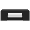 Meuble TV avec lumières LED Noir 90x39x30 cm 622473622473